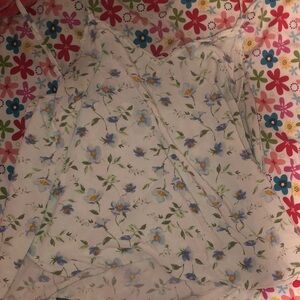 Floral old navy tank top